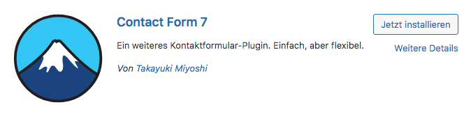 Contact Form 7 WordPress Plugin