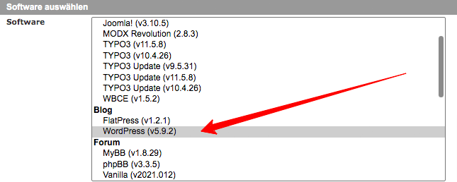 WordPress installieren mit All-Inkl